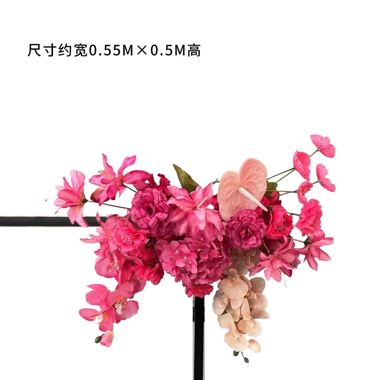 고급 phalaenopsis 교수형 꽃 1