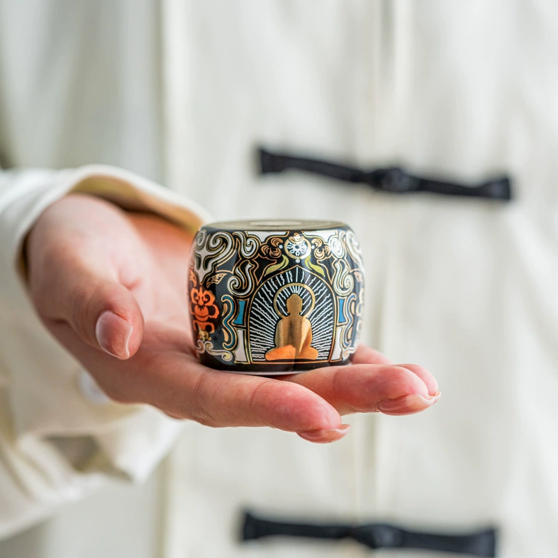 Покрытие Dunhuang Tangka домашнее золото и серебро неправильно