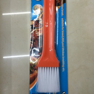 NX 187-1.5inch Plastic Handle Brush Insert Card Bbq Brush Food Grade Pig Brush Oil Brush Plastic Silicone Handle Brush