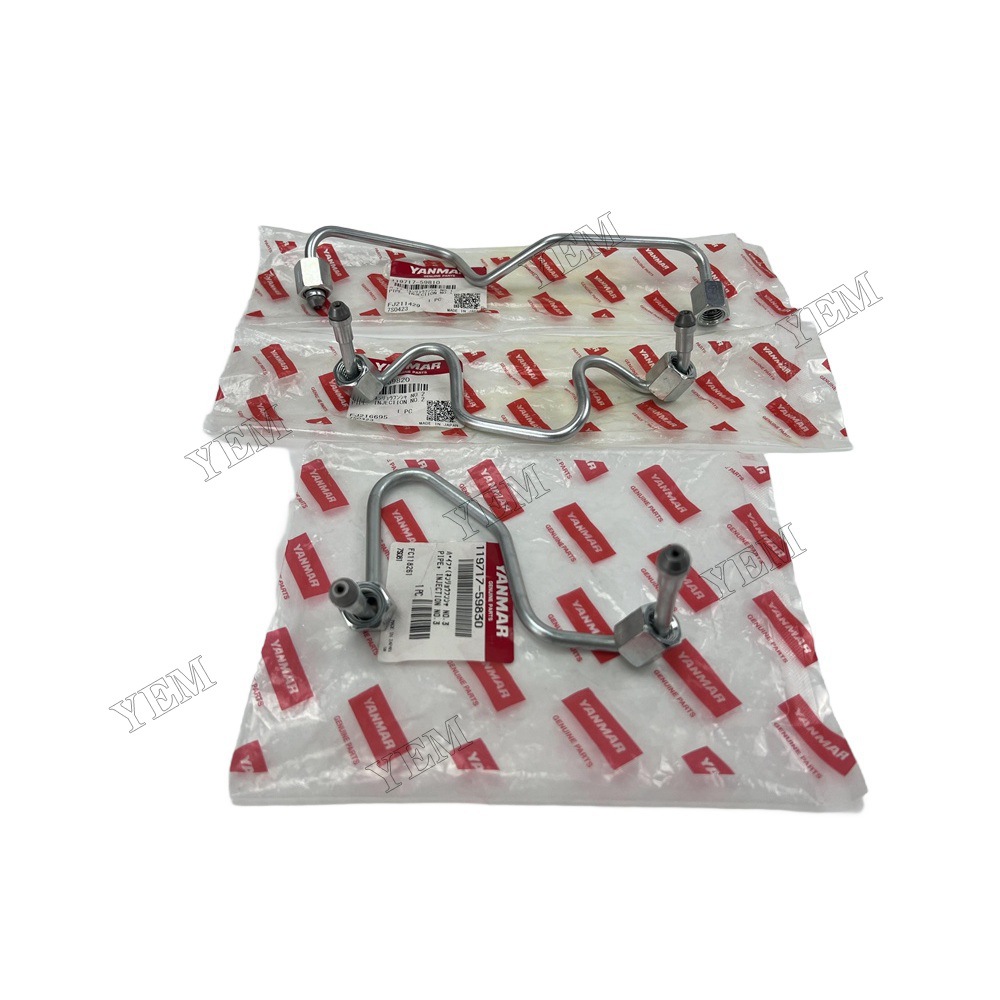 适用洋马高压油管3T72HL 3T75 3T75HL 3T75U 3T90 3TN100 3TN66