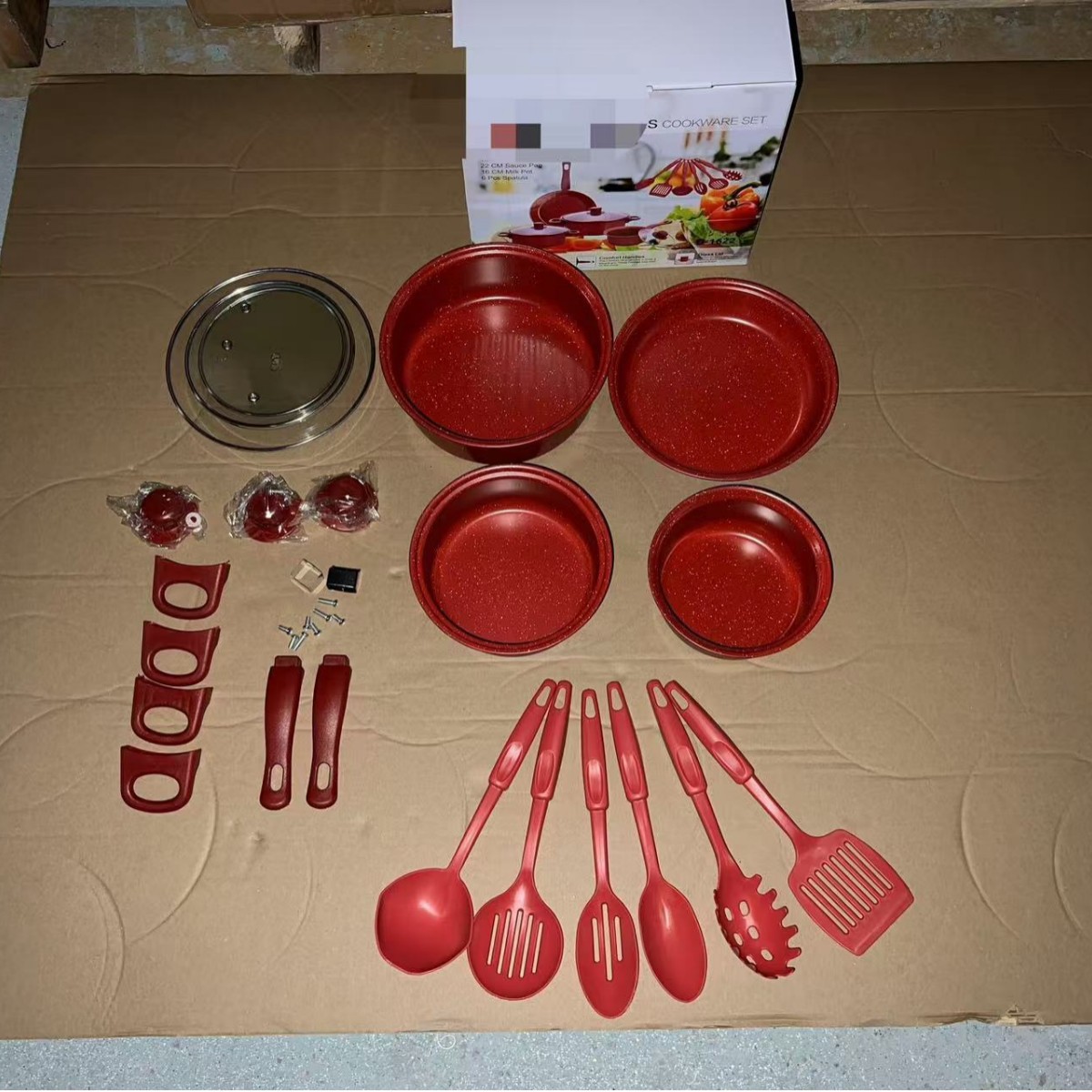 Hot sale 13 piezas de paneles, pala, paneles de paneles antiadherentes, paneles de regalos transfronterizos