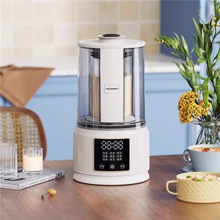 Blue Treasure Soft Sound Blender for Home Use, Fully Automatic Heating Multifunctional Grain Soy Milk Maker, New Model Pb02S