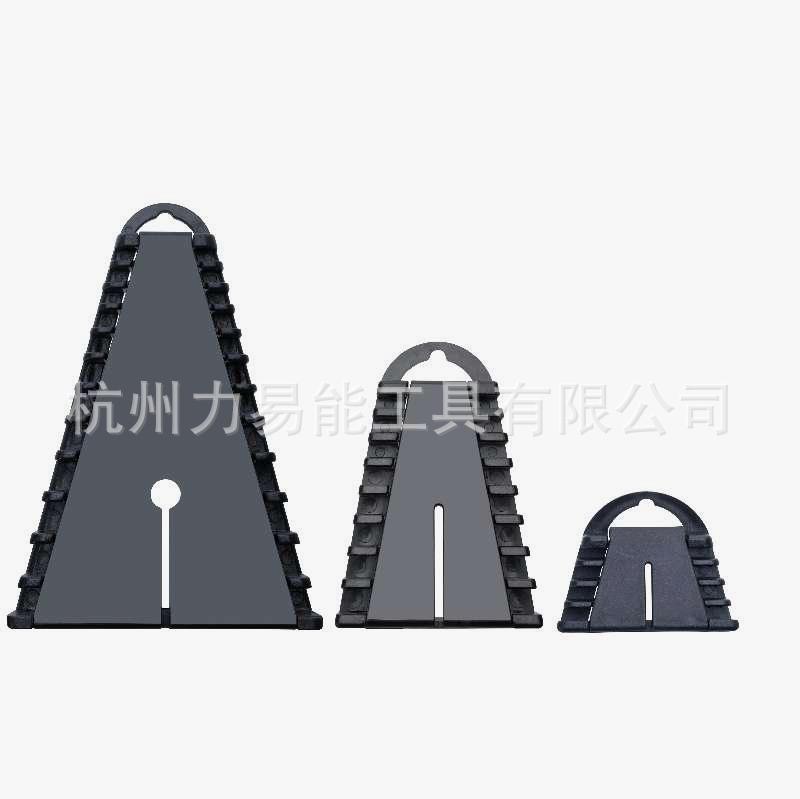 厂家直销10件套活动头棘轮扳手塑架 扳手收纳