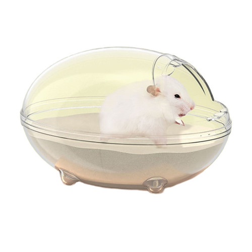 Hamster golden bear bathroom pet transparent chinchilla dinosaur bathroom bath sand anti-splash bath bathroom new products wholesale