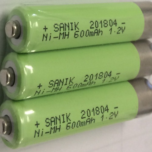 SANIK电池 NI-MH AAA 600MAH 1.2V镍氢电池 1