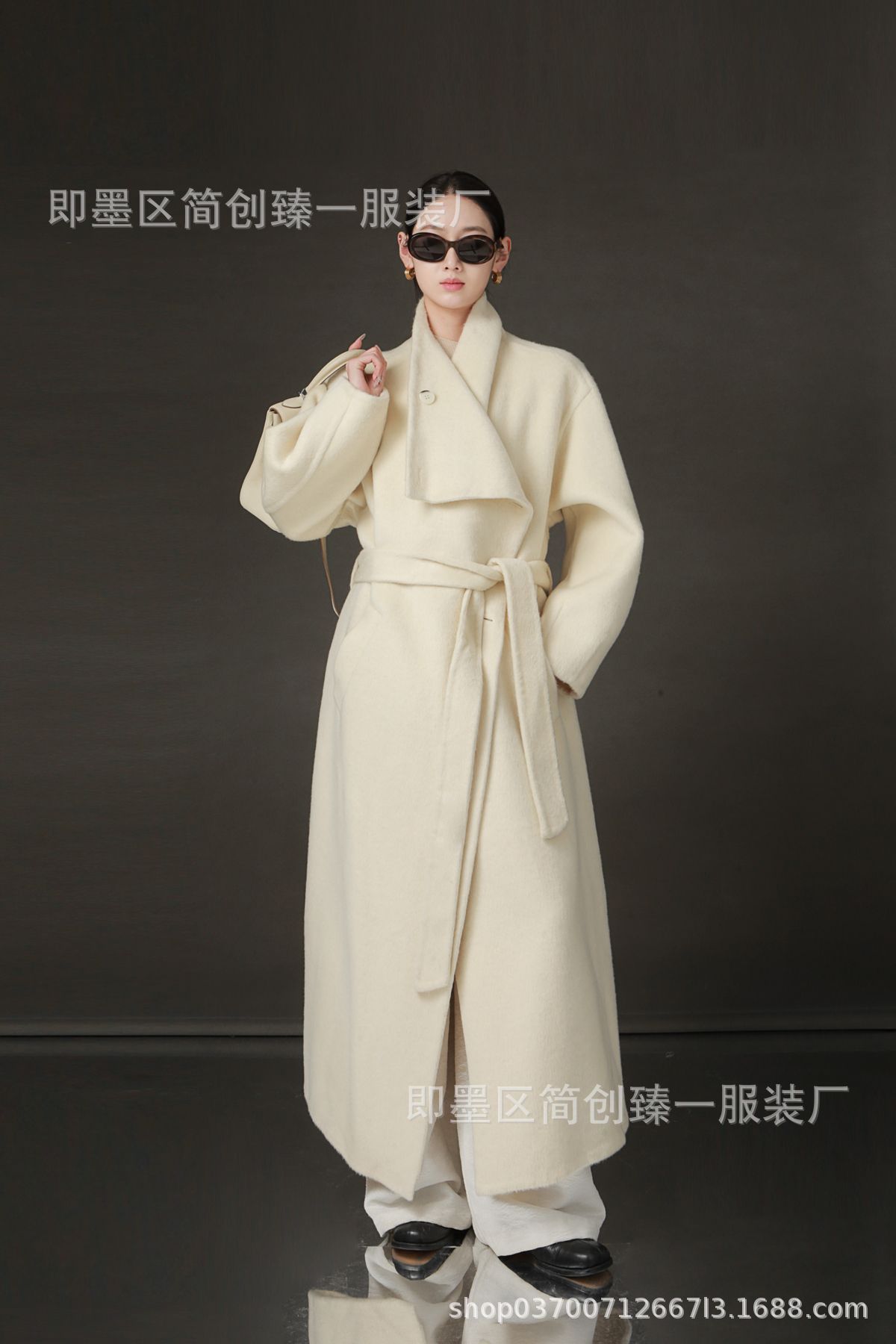 조개 화이트(롱 스타일)