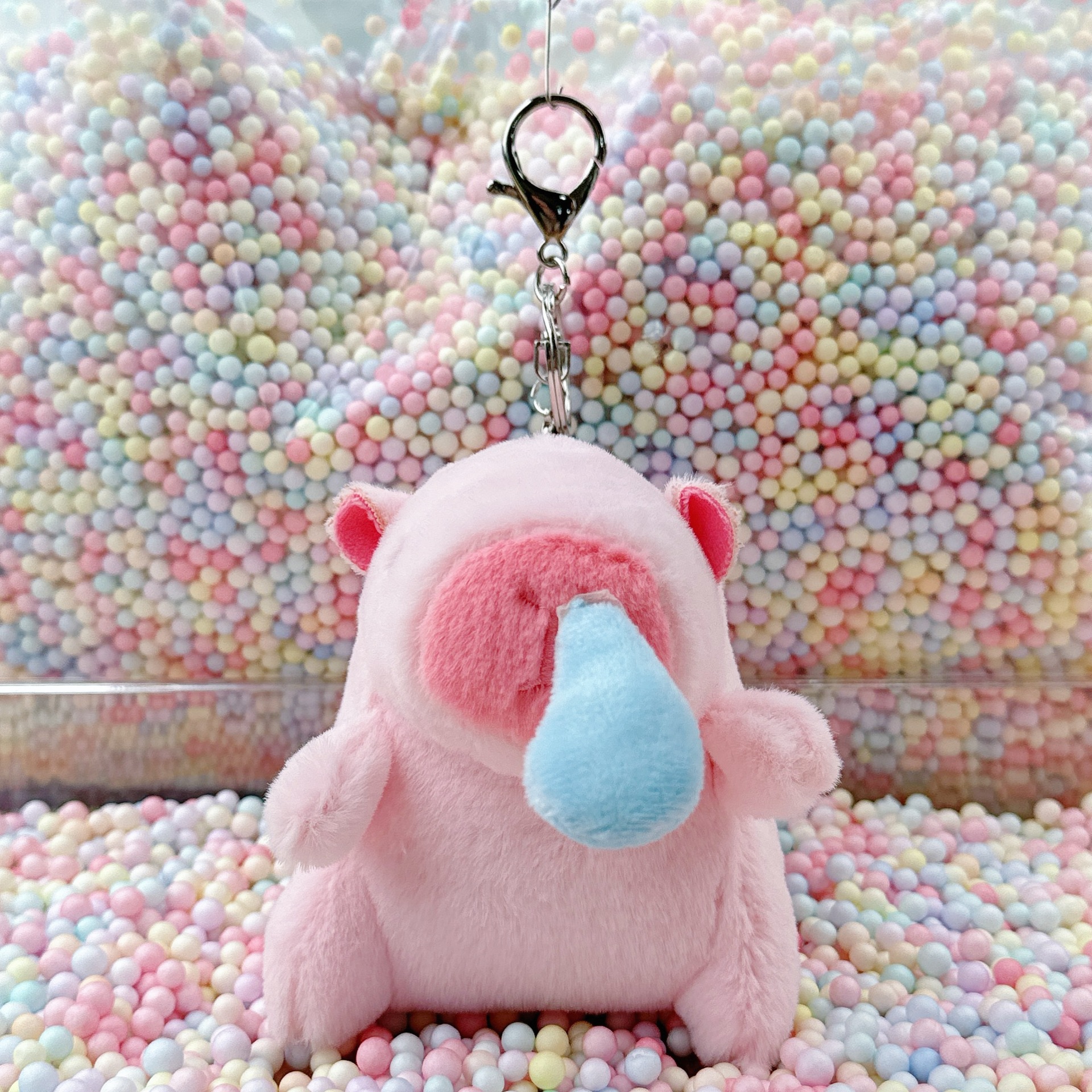 콧물 핑크 카피발라 + 실버 버클