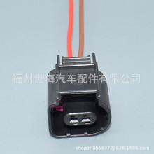 8K0973702 适用大众奥迪迈腾朗逸途观大灯插头2孔 DJ7022B-1.5-21