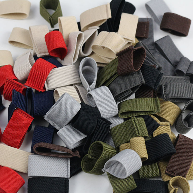 Men's Belt Loop Inner Diameter 2- 4cm Elastic Wide Belt Versatile Decorative Fashion Elastic Belt Loop Wholesale