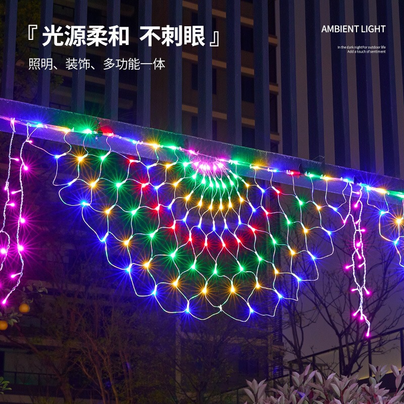 Outdoor Led Peacock Light Garden Courtyard Decoration Colorful Waterproof Fence Fishing Net Light Street Low Voltage Lighting Flashing Light Outdoor Led Peacock Light Garden Courtyard Decoration Colorful Waterproof Fence Fishing Net Light Street Low Voltage Lighting Flashing Light