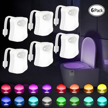 V 94877 LED human body toilet light LED �����Ӧ��Ͱ��
