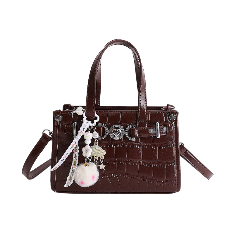 Bolso de moda versátil, bolso de lujo ligero de alta calidad, bolso cuadrado de moda exquisita, bolso de hombro de diseño, bolso de nicho de mujer