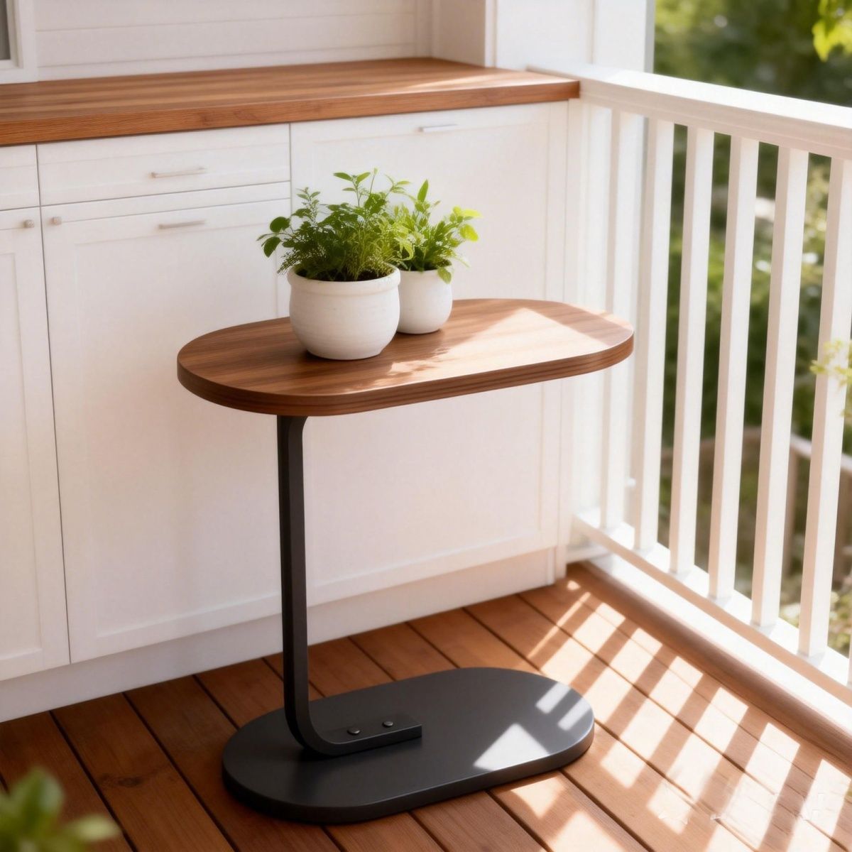 Tendencia de la mesa lateral móvil de color negro de madera pequeña mesa de té sofá sala de estar mesa lateral del dormitorio mesa pequeña de cabezal de cama