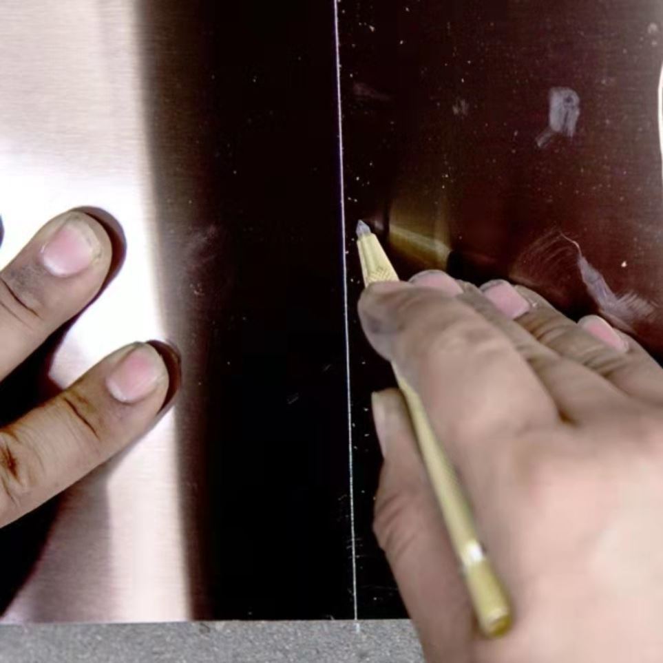 높은 경도 텅스텐 강철 합금 스크라이빙 도구 피터 특수 스크라이빙 바늘 표시 유리 절단 블랙 스틸 타일 스크라이빙 펜