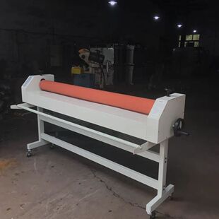 Fully Automatic Manual 1.13m 1.6m Pneumatic Electric Pneumatic Cold Laminator for Photo Advertising Lamination