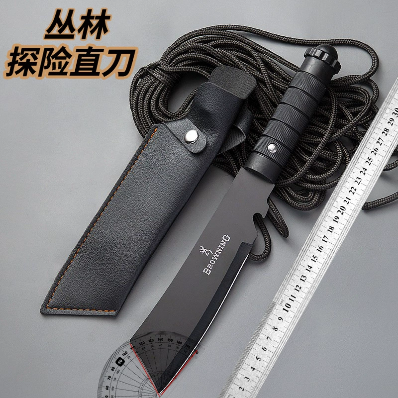 Открытый высокая твердость из нержавеющей стали многофункциональный нож ручной ножа