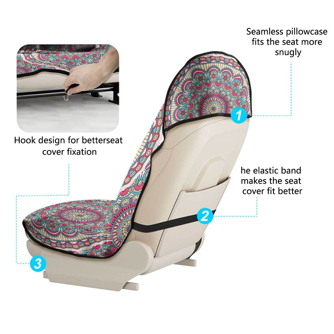 Car seat towel cover front seat protector suitable for gym and exercise, universal for all seasons, car use 31