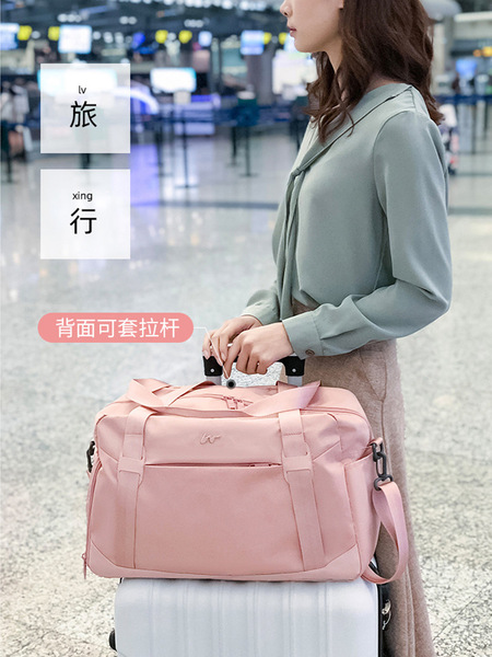 Shoulder bag for swimming wet and dry separation