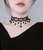 Retro crystal, necklace, choker, chain for key bag , Gothic