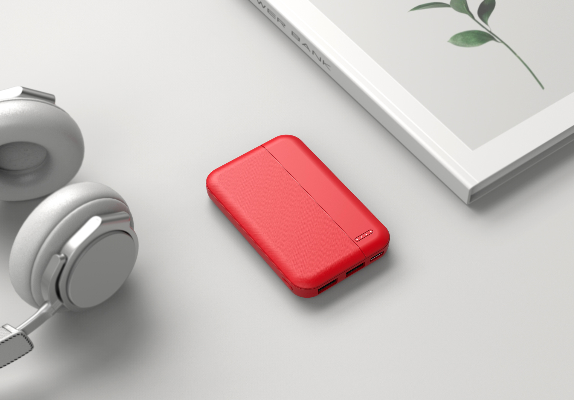 发热围巾移动电源