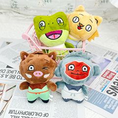 爆款可爱浪浪山小妖怪毛绒玩具钥匙扣小猪妖猩猩怪挂件玩偶钥匙扣
