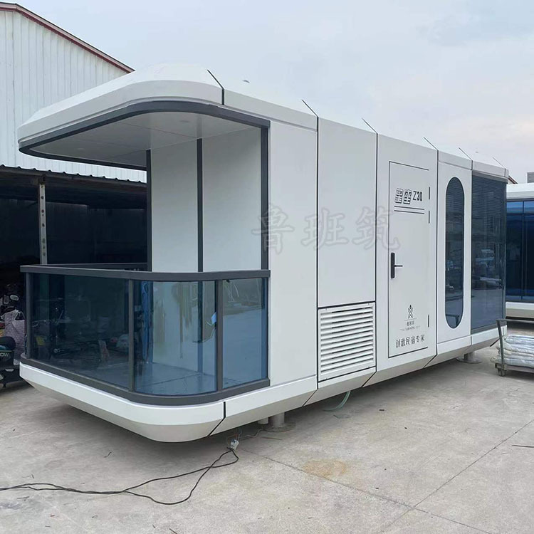 Lubangzhu refugio inteligente Scenic Resort cápsula espacial B & B casa de campo al aire libre móvil de visualización Casa Cabina de cielo estrellado