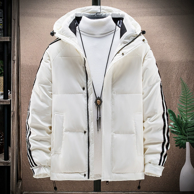 Winter short velvet down jacket for beloved, increased thickness, duck down