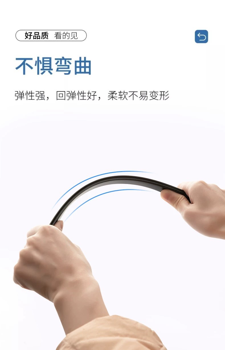 Car side window wiper, anti-fog, silent wiper blade, anti-rain and anti-fog wiper strip