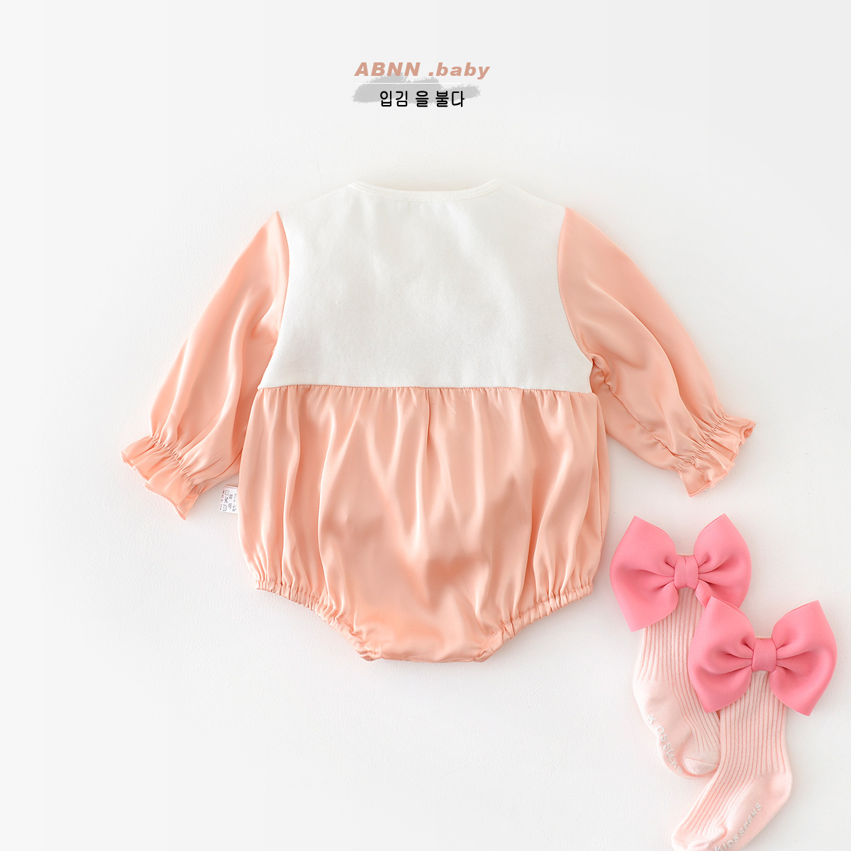 Bebé recién nacido primavera nuevo mono bebé niña de dibujos animados bordado princesa lindo mameluco bebé primavera fuera