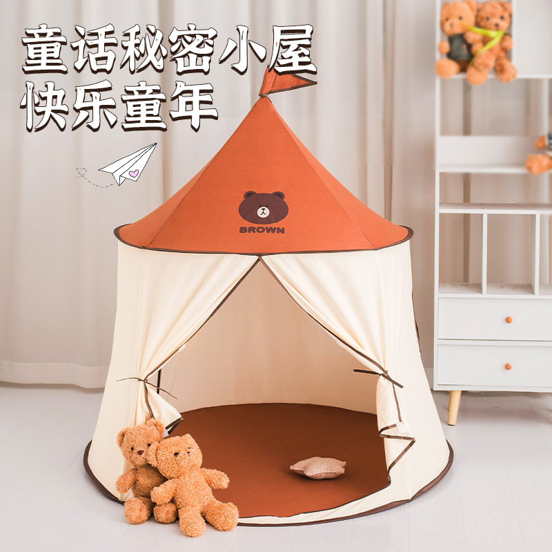 Tiendas de campaña para niños niñas interiores lindas niños duermen niños camas separadas tiendas de campaña secretas regalos para bebés