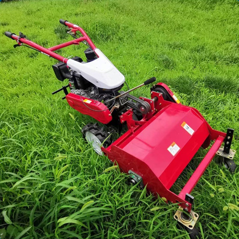 现货甩刀式碎草还田打草机 杂草清理割草机 自走式果园除草机