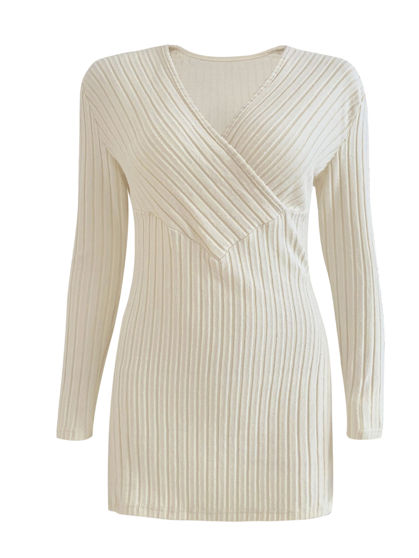 Women's Gender Casual, Elegant Style Wholesale Women's Casual Elegant Stripe Long Sleeve Sweaters & Cardigans