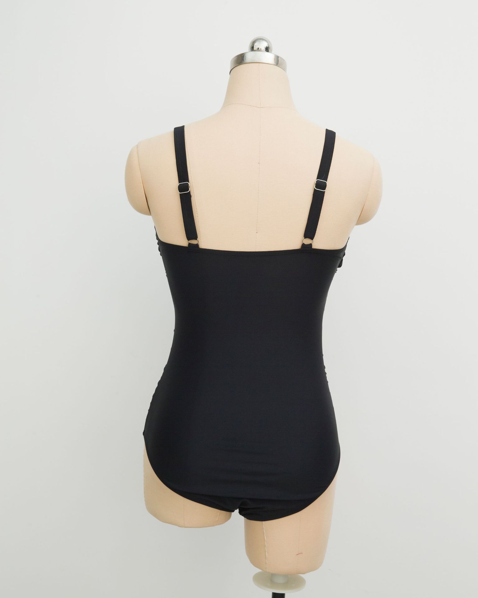 Fashion Conservative Onesie Women's Swimsuit With Ruffles Tummy Control Slimming Effect Style Panties_ecoleips.com