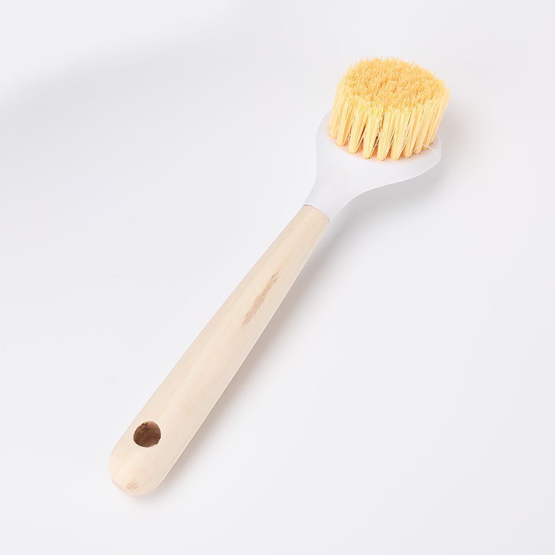 Pot brush wooden handle pot brush household multifunctional long…