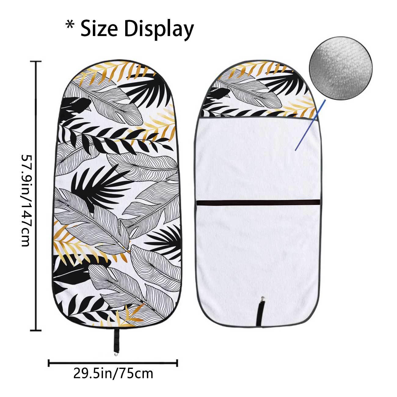 Car seat towel cover front seat protector suitable for gym and exercise, universal for all seasons, car use 132