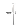 Japanese snowflake -shaped stainless steel knife fork chopsticks Western tableware hotel Restaurant household products inspi Zakka