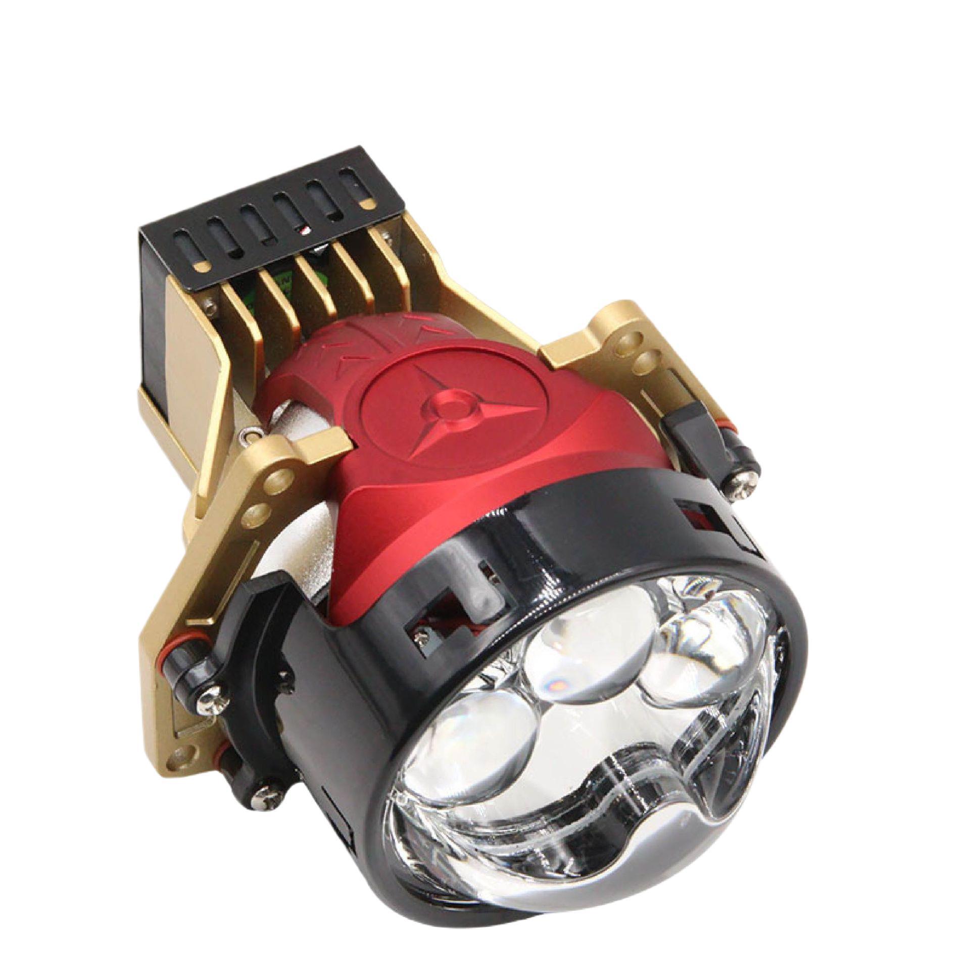 Auto led faro G6 tres lentes de luz láser directa de alta definición de lente de doble luz