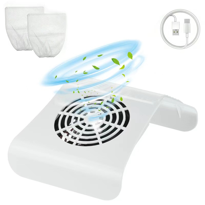 Colector de polvo de uñas colector de polvo de uñas nuevo colector de polvo de uñas mudo Colector de polvo de salón de uñas japonés