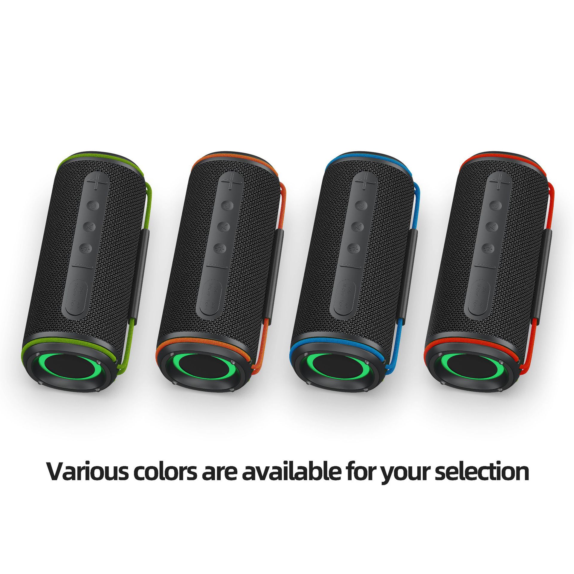 2025 nuevo transfronterizo IPX7 altavoz Bluetooth inalámbrico de escritorio al aire libre subwoofer portátil