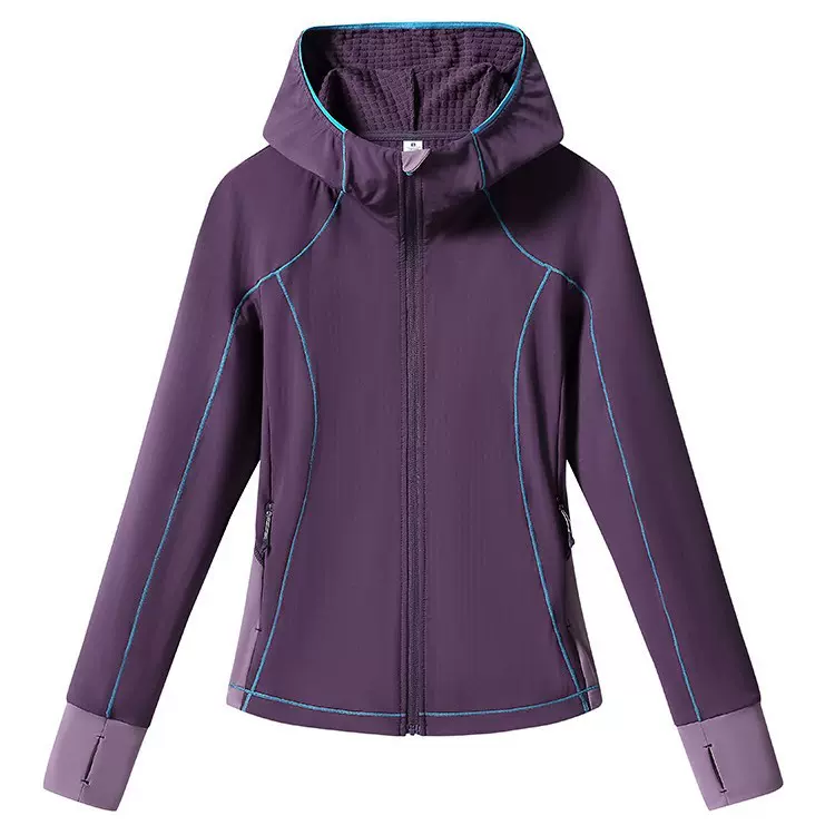 黑舰队速干运动轻量化修身显瘦连帽外套