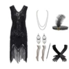 Black skirt, accessories