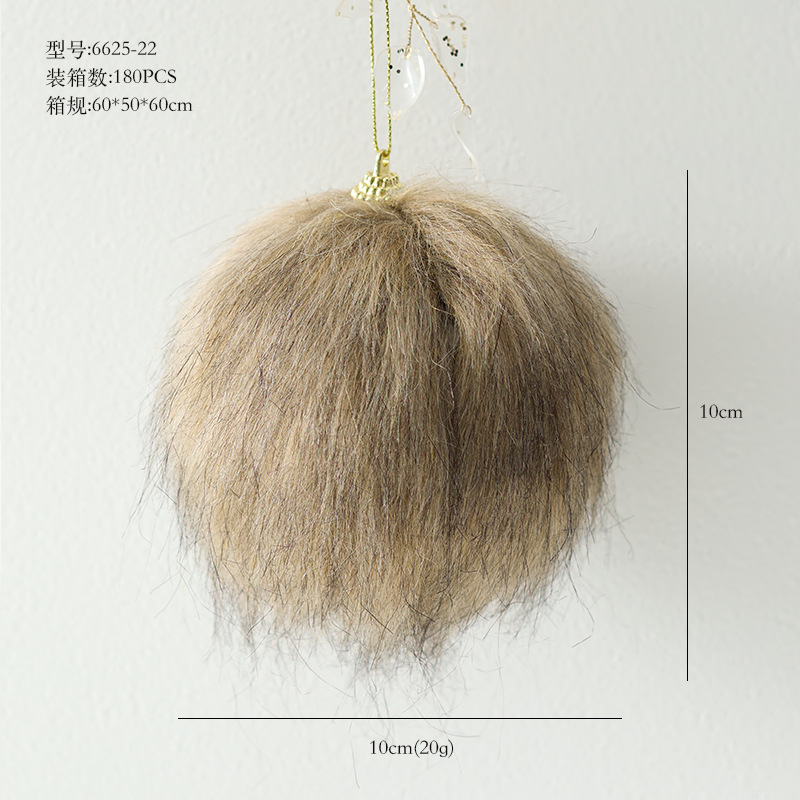 Nuevos productos transfronterizos ins Bola de Navidad de champán de alta gama Paquete de regalo Muletas Bola pintada de forma especial Colgante de decoración navideña