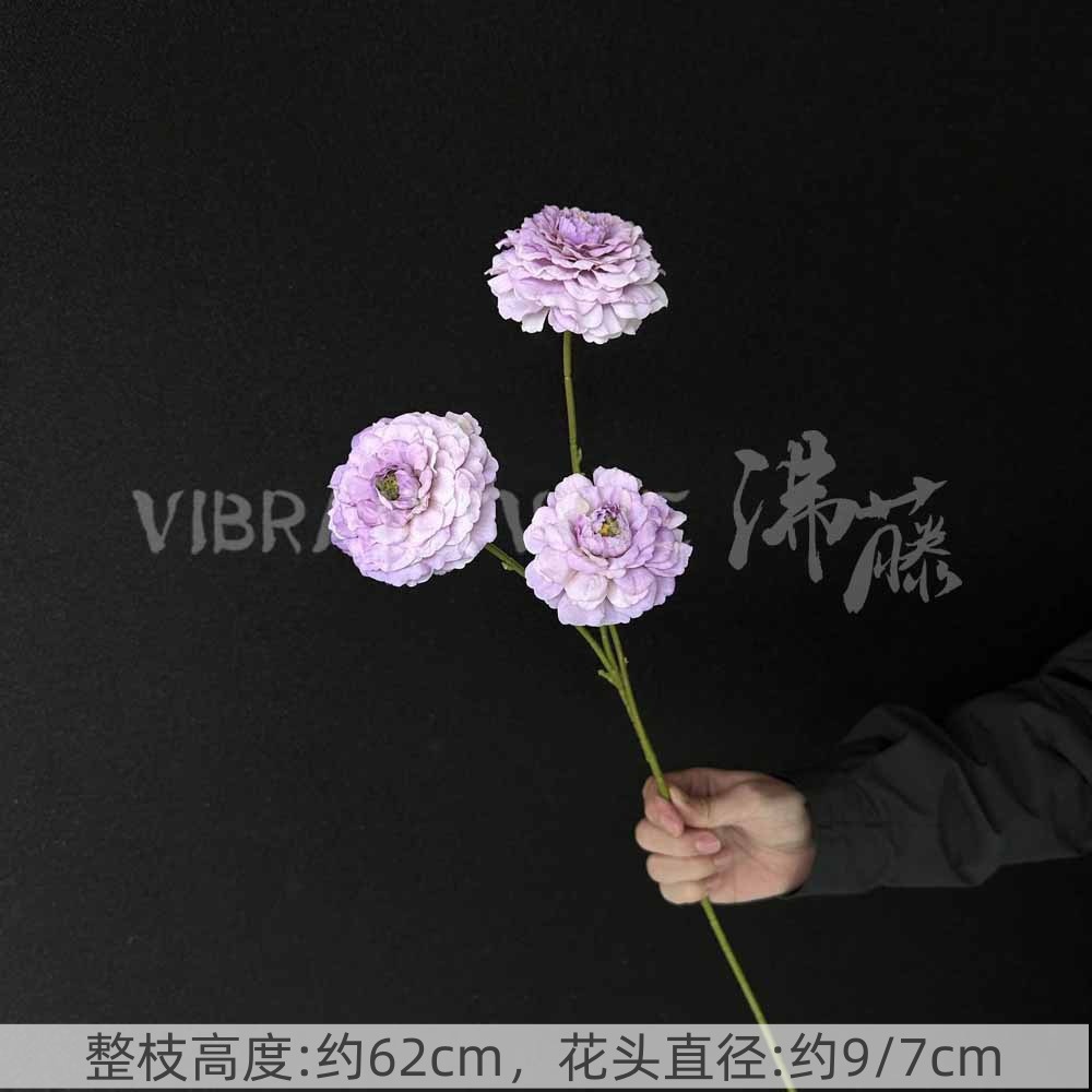 Púrpura de la boda flor artificial salón de bodas Camino de plomo techo arreglo floral Hotel Bienvenido arco piso decorativo flor artificial