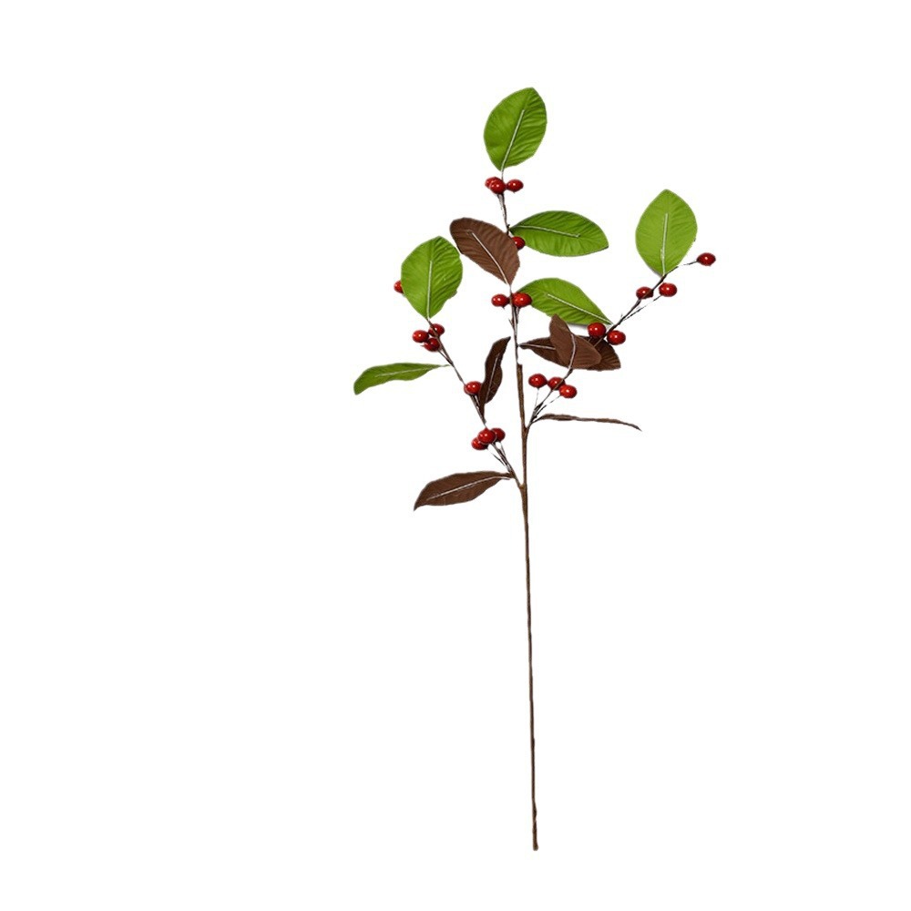 Simulación de bayas de Navidad, árbol de Navidad, decoración de Navidad, diseño de actividades, props, escenario de disparo al aire libre