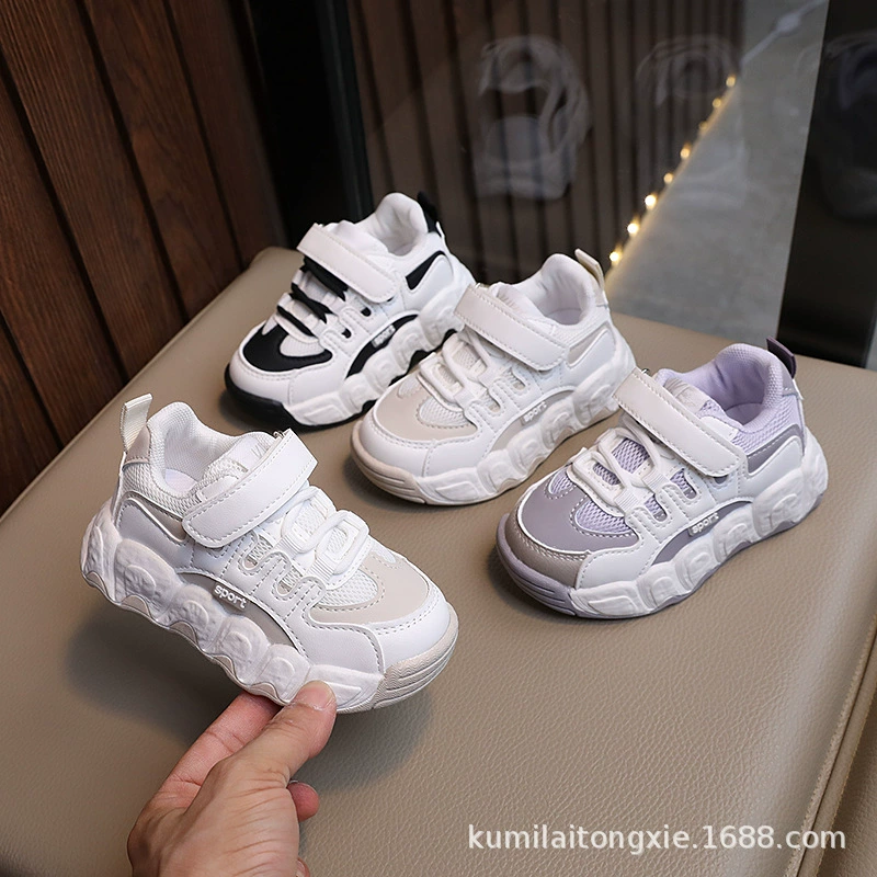 Sports shoes for boys, fashionable children's footwear for early age, autumn, trend of season, soft sole