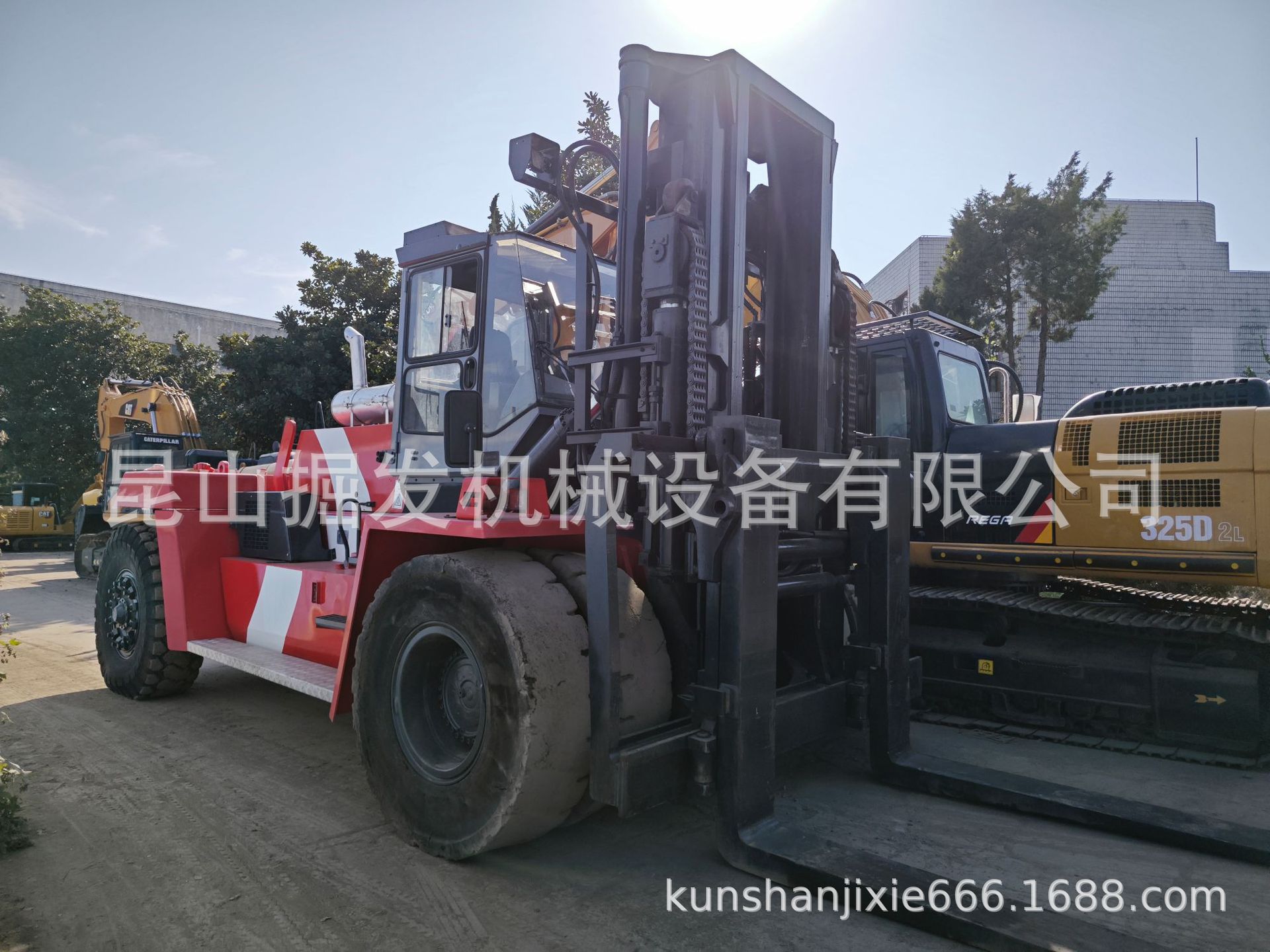 二手卡尔玛30吨叉车Kalmar出售TCM 25吨30吨叉车 Kalmar 叉车