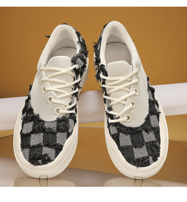 2024 autumn new men's low top canvas shoes Korean style trendy student skateboard shoes live sports casual men's shoes_voghion.com