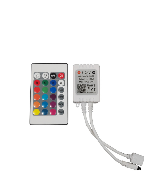 LED ライトストリップ rgb コントローラ RF24 キーアプリ Bluetooth usb44 キータッチセンサーハンドスキャン音楽トーン調光器|undefined
