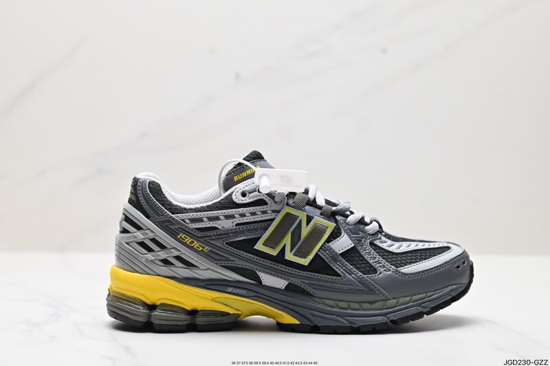 莆田靴ピュアオリジナル NB1906 液体シルバー全志賢同じスタイルの男性と女性のレトロカップルジョギングスポーツお父さん靴|undefined