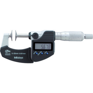 Mitutoyo Mitutoyo Tooth Thick Digital Micrometer 323-251-30/GMA-50MX Range 25-50mm
